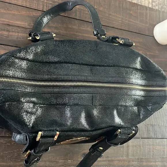 Vintage Tory Burch Metallic Leather Shimmer Bag - Picture 9 of 16